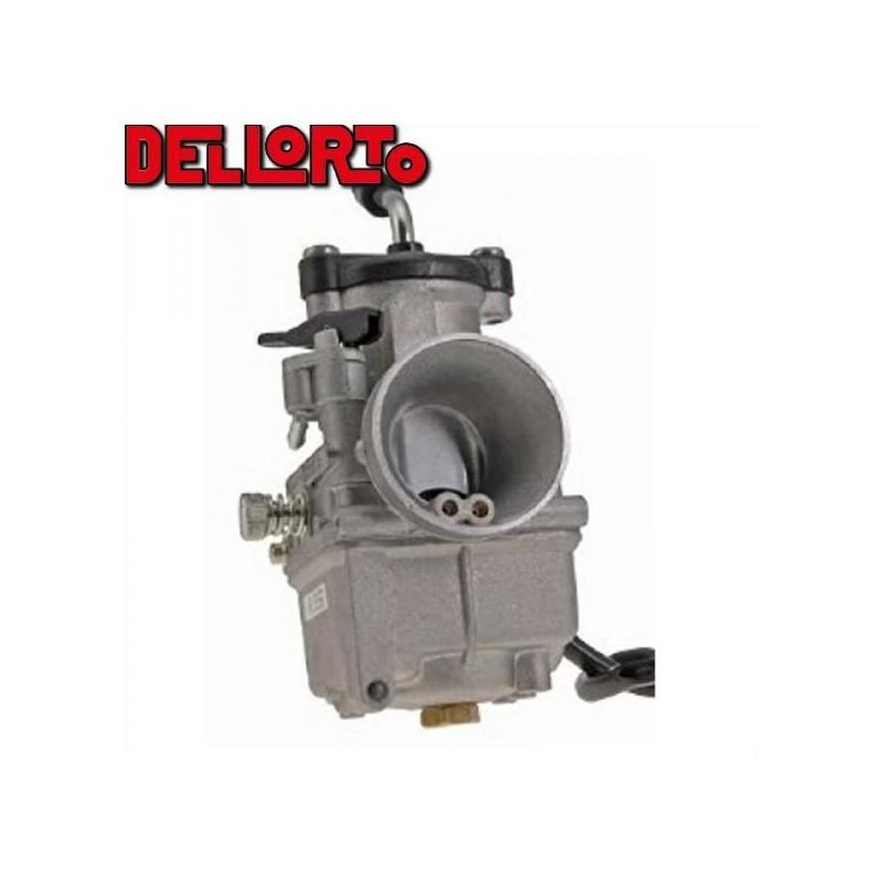 09357 carburetor dell'orto vhst 28 bs 2t flat valve manual air universal scooter/enduro/supermoto