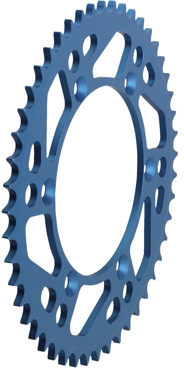 MR12111911 Corona Catena alluminio 520 Moose Racing KTM / Husqvarna 46 denti blu, COD: MR12111911