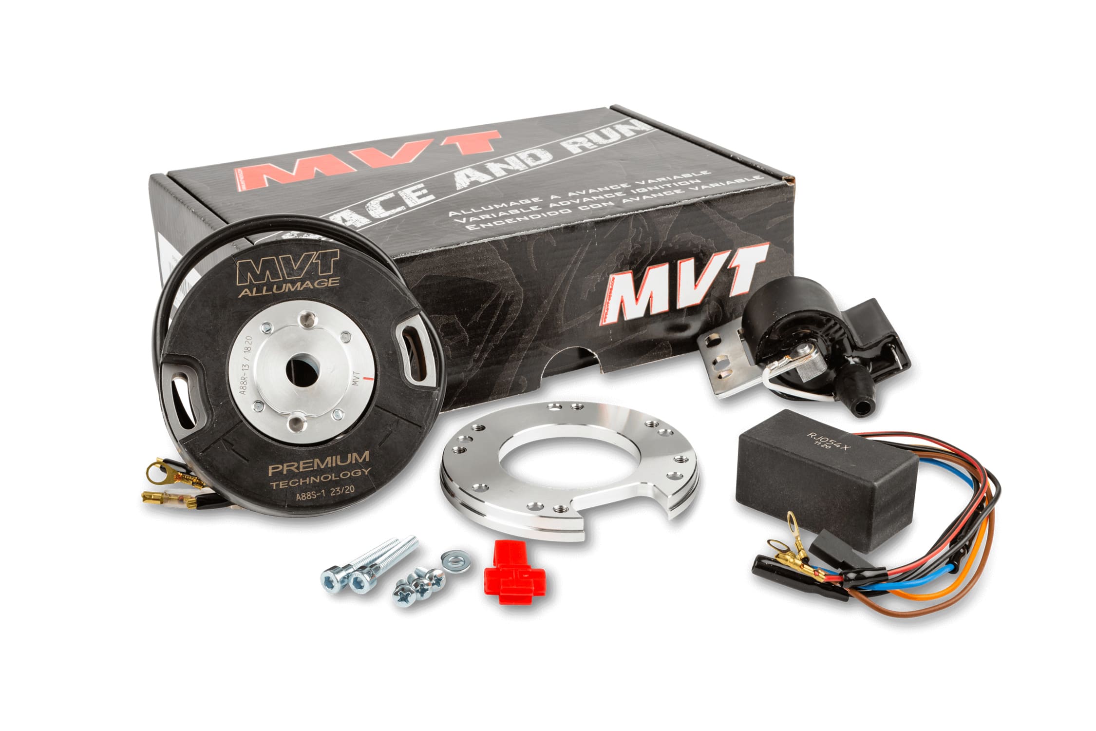 MVT-PREM21 Accensione a Rotore Interno MVT “Premium” con Bobina LED, Minarelli AM6 (dopo il 2003), COD: MVT-PREM21
