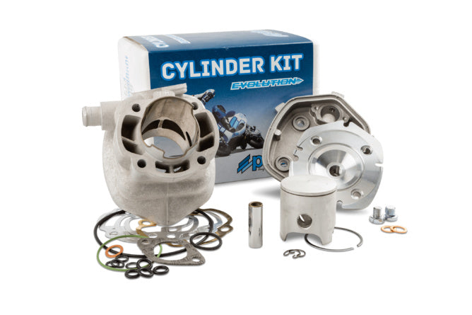 P166.0113 Gruppo Termico Polini Evolution III 70cc, Spinotto Pistone 12mm, MBK Nitro / Aerox