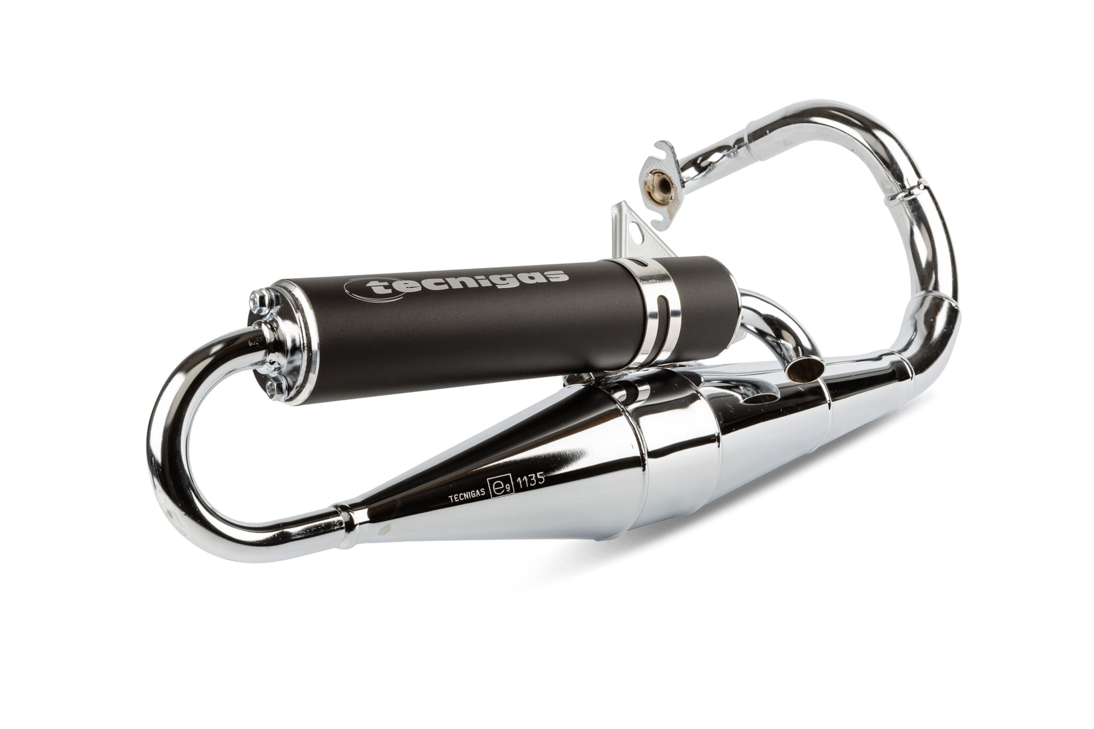 TG0609242-RCR Marmitta Tecnigas NEXT R, cromo, Peugeot Speedfight 2, con omologazione, COD: TG0609242-RCR