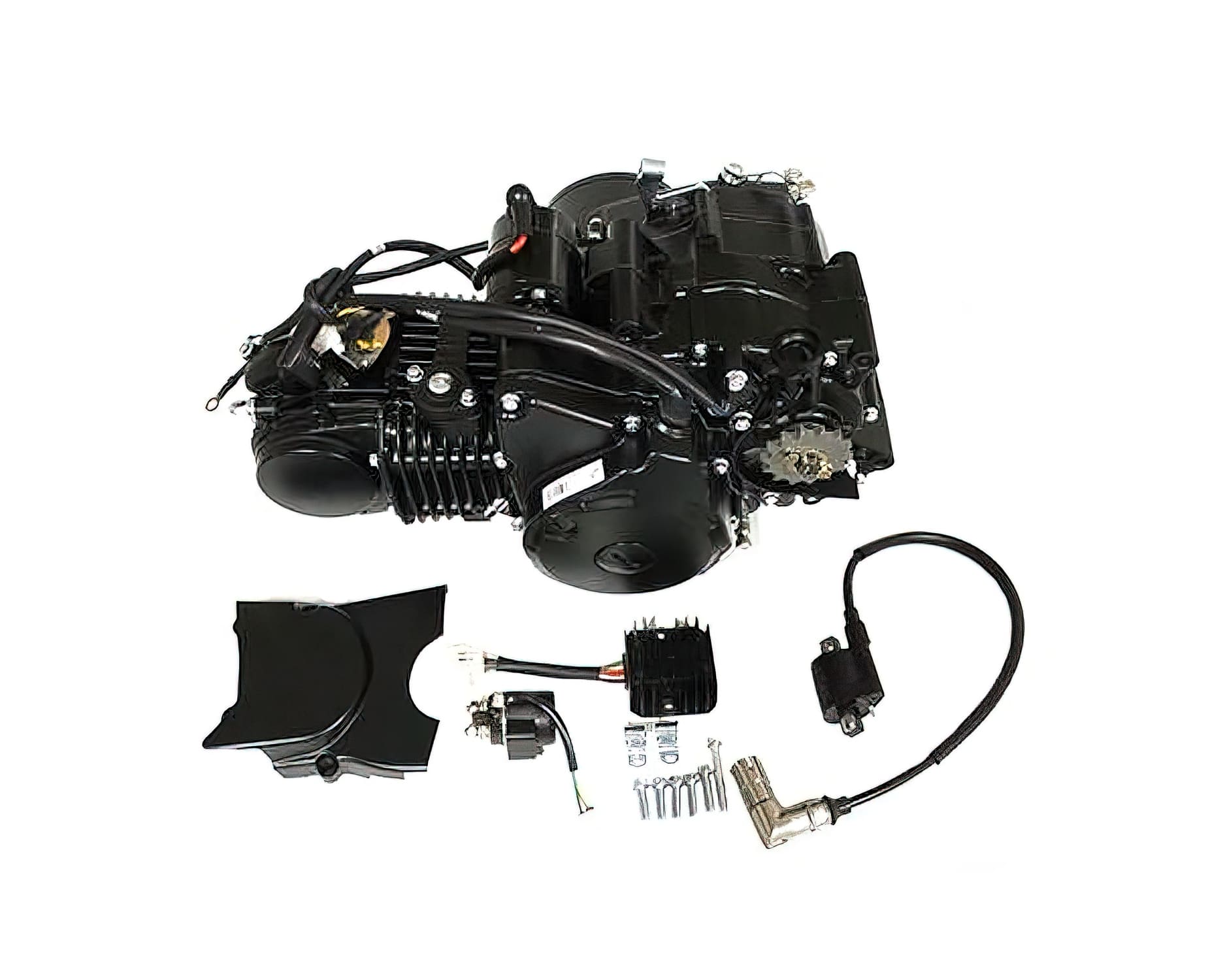 MB10000-T125-9000 Motore completo Motrac 125cc manuale starter elettr., COD: MB10000-T125-9000