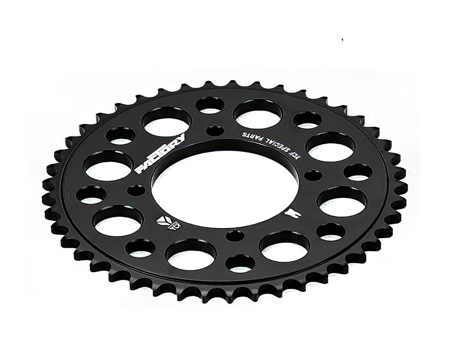 MBCA06R.39BK Corona alluminio CNC 420 - 39 denti - 4 viti YCF Pit Bike nero