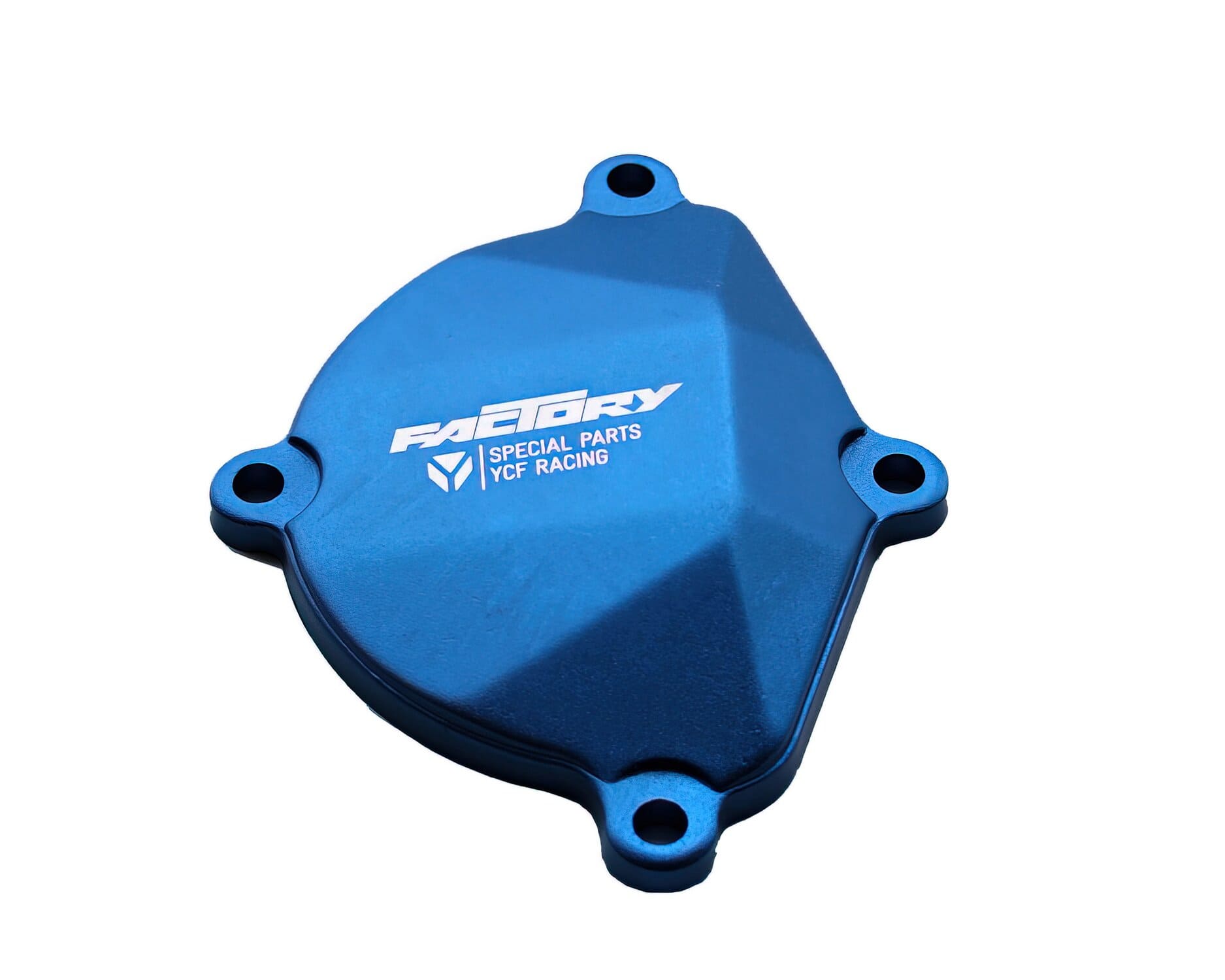 MBCAMCKLX/BL Coperchio Testa anteriore CNC YCF Pit Bike YX 150cc tipo KLX blu, COD: MBCAMCKLX/BL