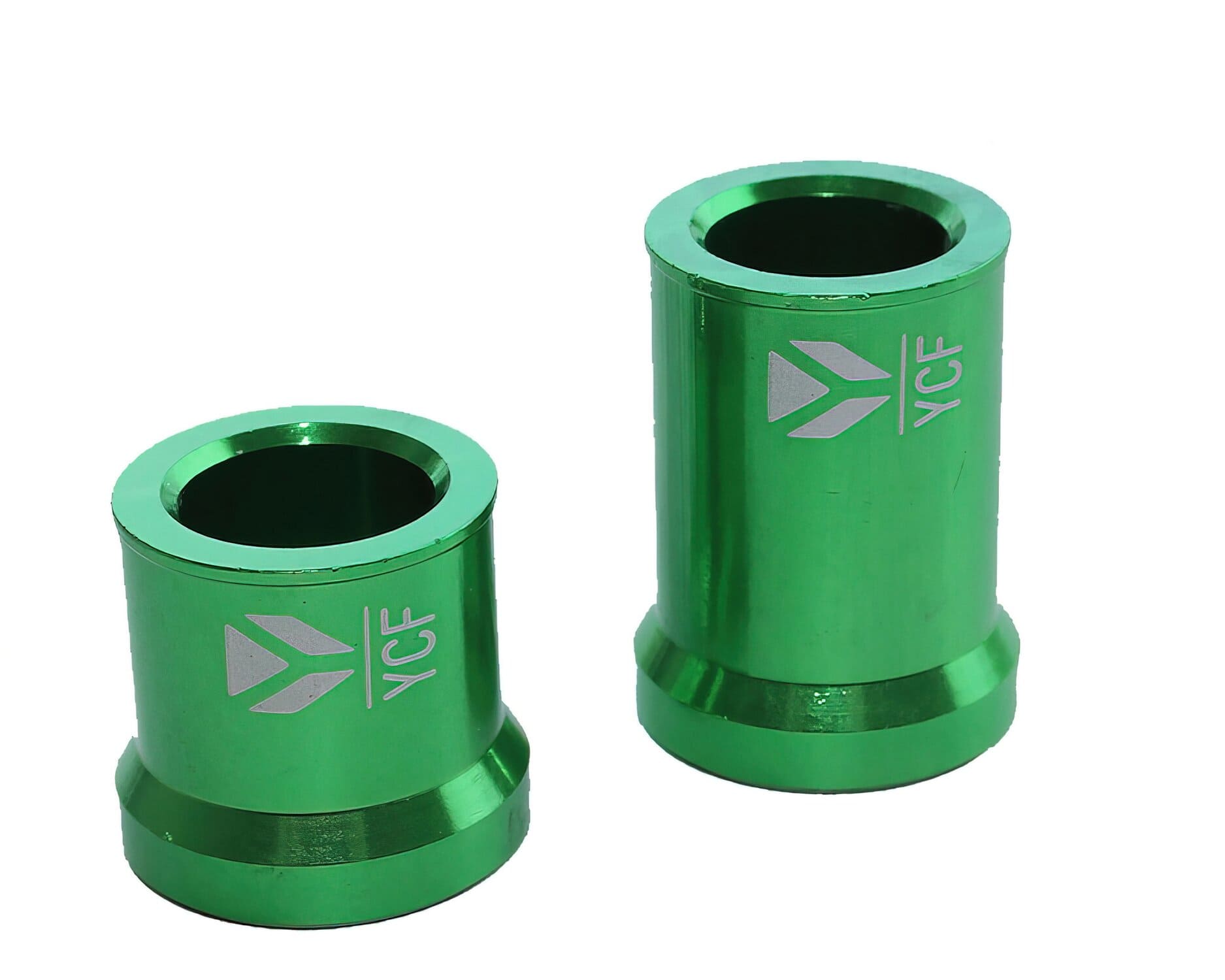 MBERC1AV/GR Boccole x2 ruota anteriore 15x22x33mm et 15x22x23mm CNC Pit Bike YCF verde, COD: MBERC1AV/GR