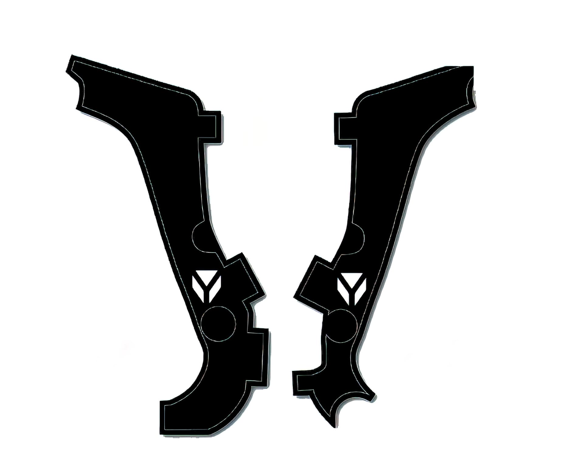 MBFGKFP-BK YCF Factory Pit Bike Frame Deco Kit