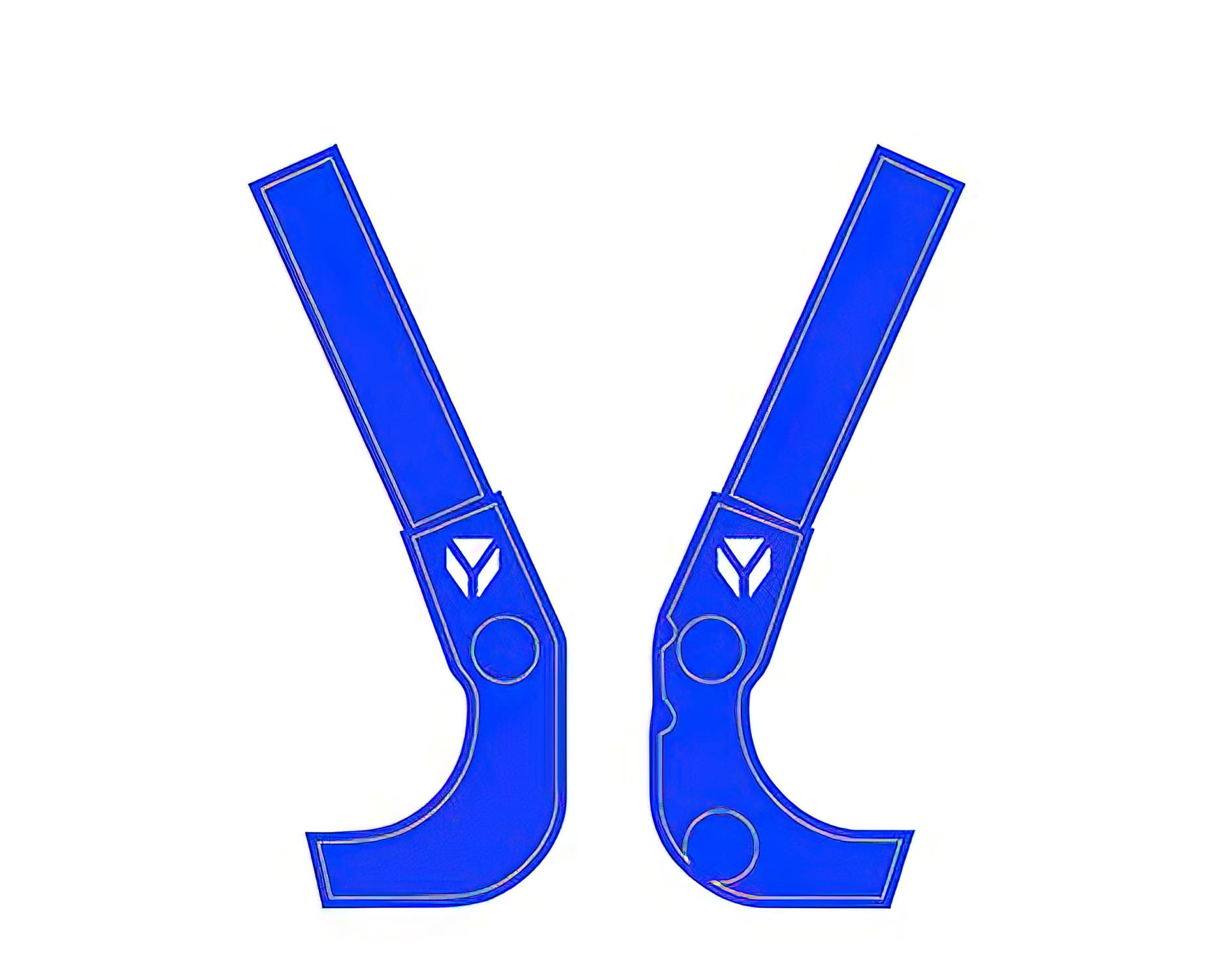 MBFGKP-BL Blue Pit Bike / Dirt Bike Frame Deco Kit