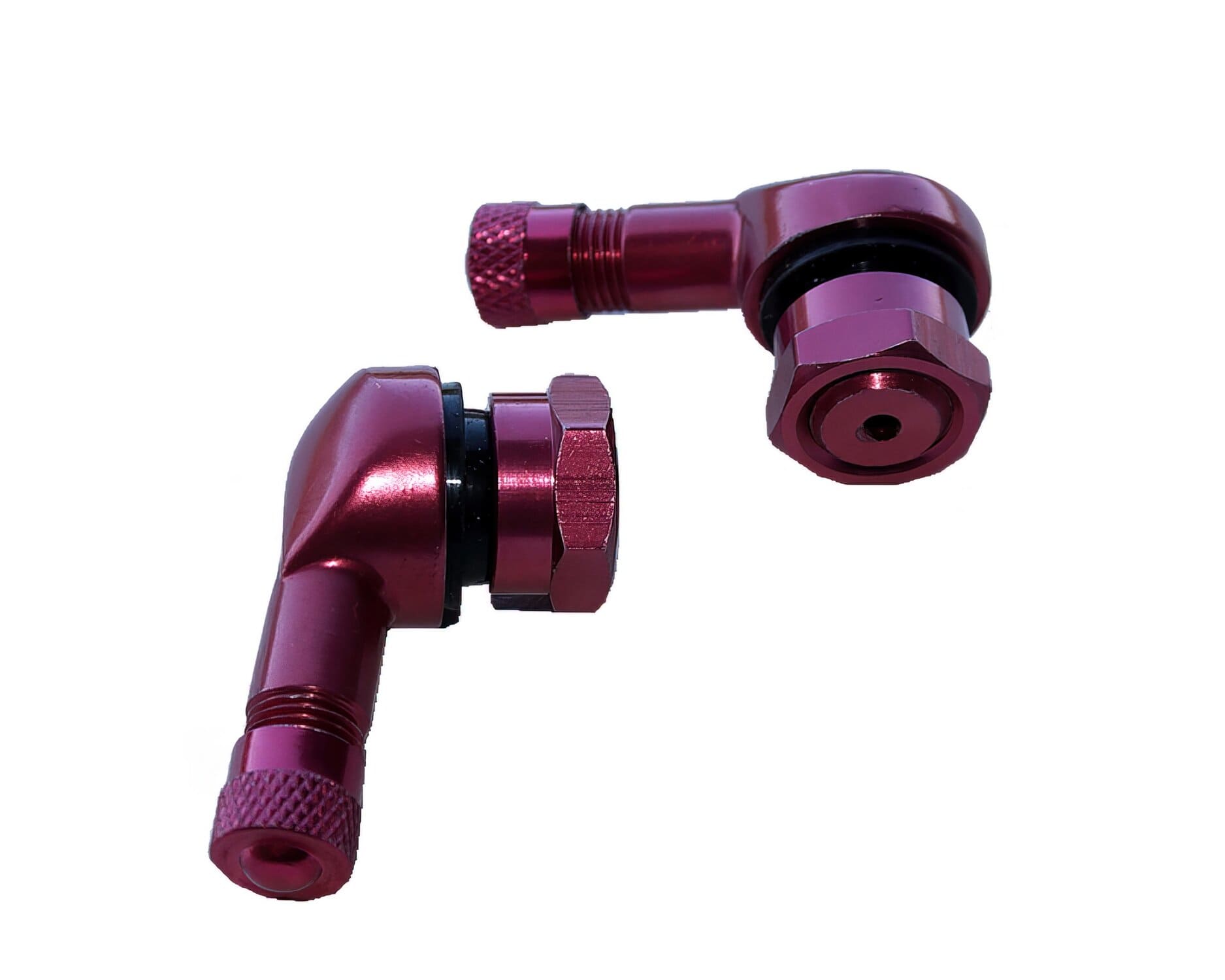 MBITV01/RD Valvole pneumatico tubeless 90° alluminio CNC YCF rosso, COD: MBITV01/RD