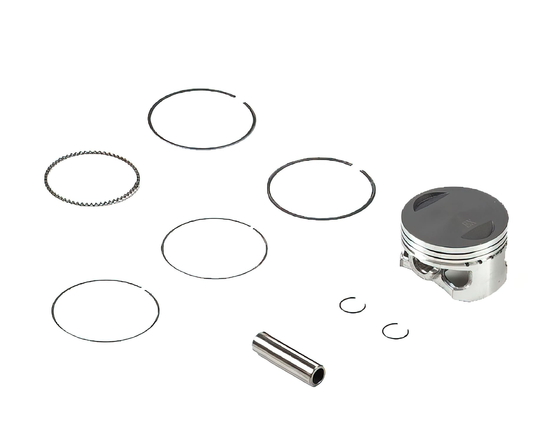 MBKPC/65-13-2V Pistone d.65mm - spinotto 13mm 2 valvole YCF Pit Bike, COD: MBKPC/65-13-2V