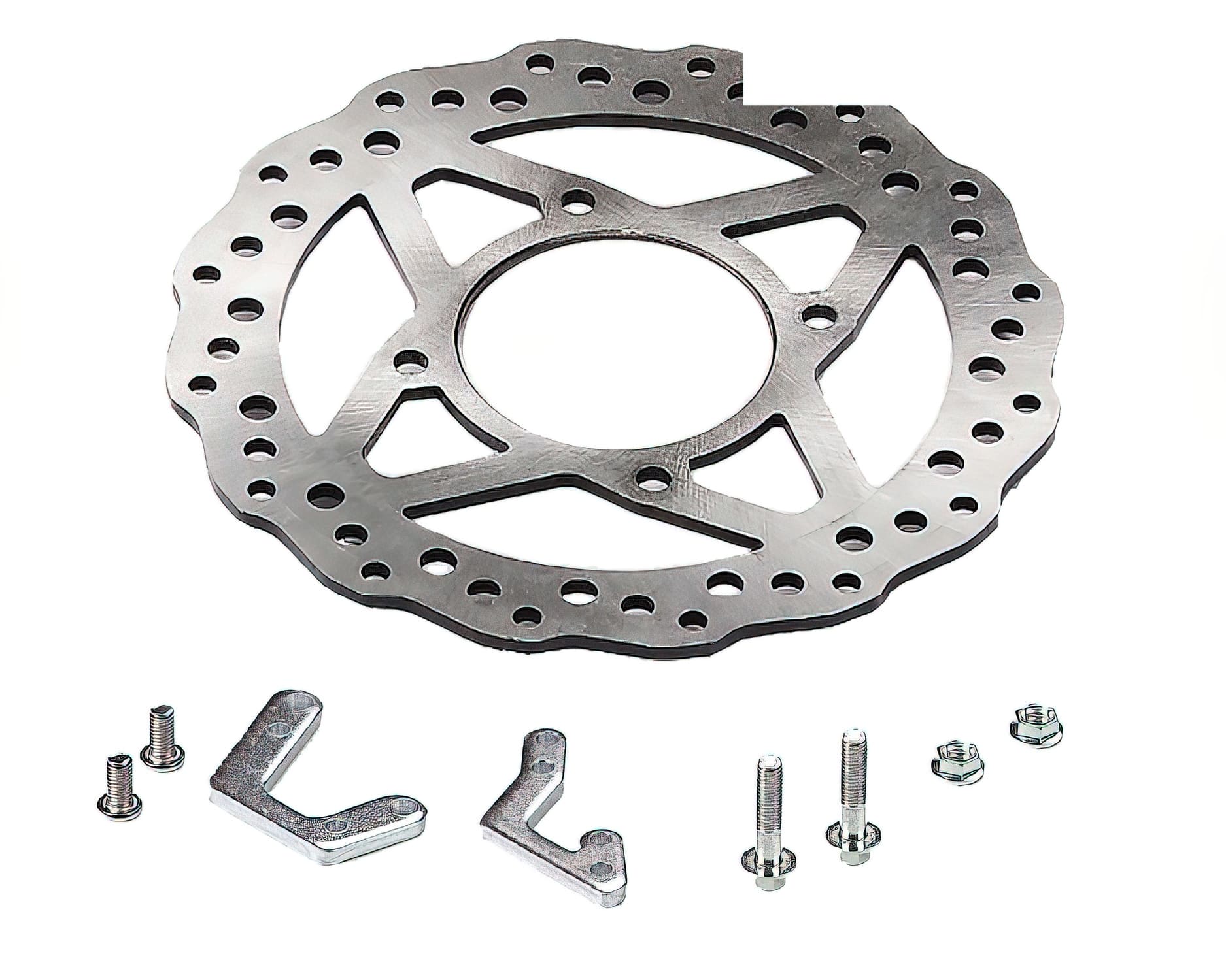 MBKS2 Front brake disc 240mm with specific plate Pit Bike Supermoto