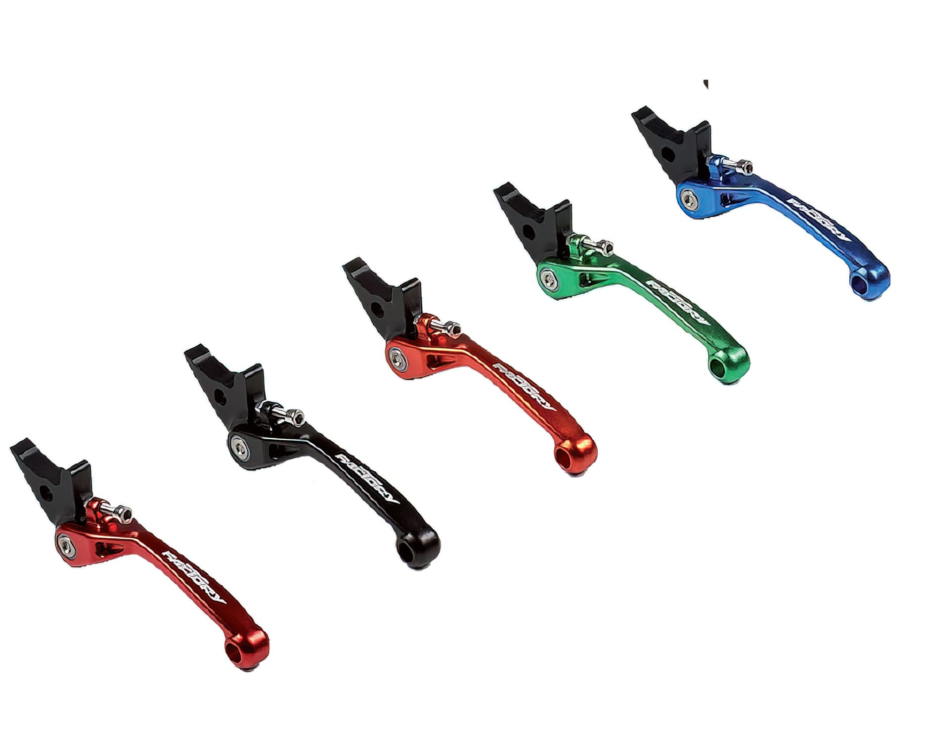 MBLFP14/SI Leva Freno anteriore pieghevole / regolabile YCF Pit Bike / Dirt Bike argenteo