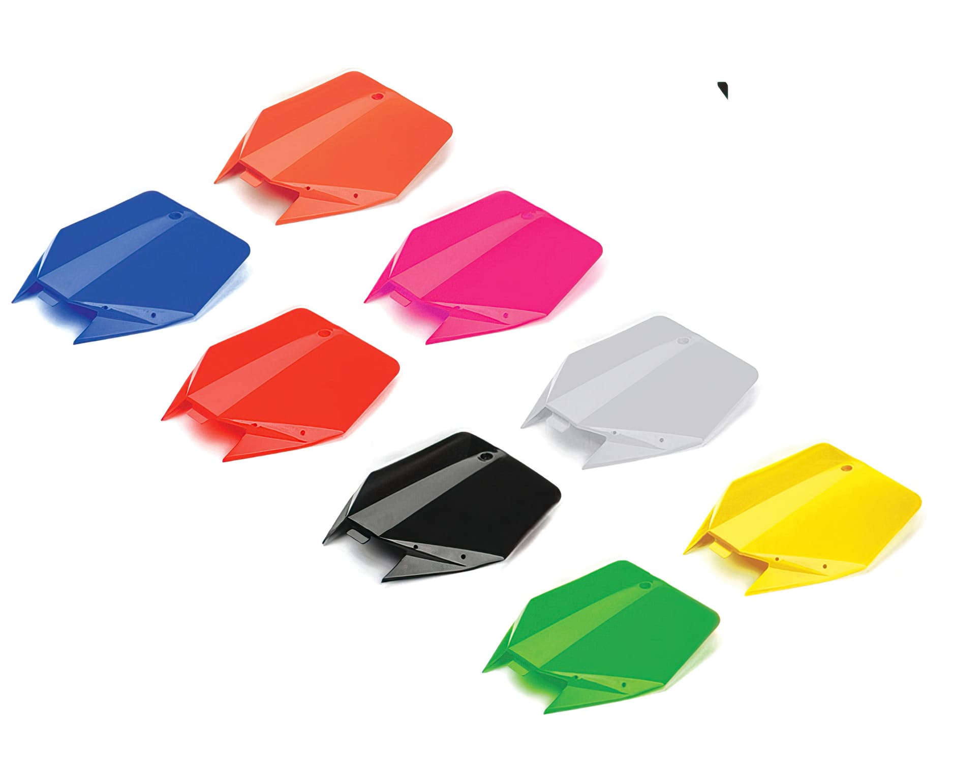 YCF-110-0212-07/YE Targhetta Numero di Gara giallo Pit Bike YCF Lite / Start 88 dopo 20 / Start / Pilot / SP / SM, COD: YCF-110-0212-07/YE