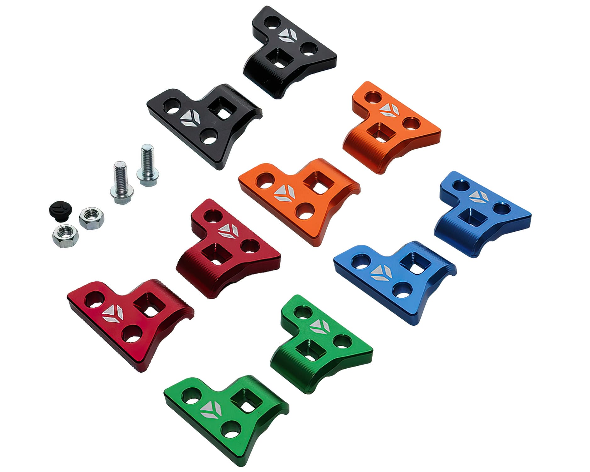 YCF-110-0403-06/RE Guida tubo del freno anteriore CNC rosso YCF Factory Pit Bike / Dirt Bike, COD: YCF-110-0403-06/RE