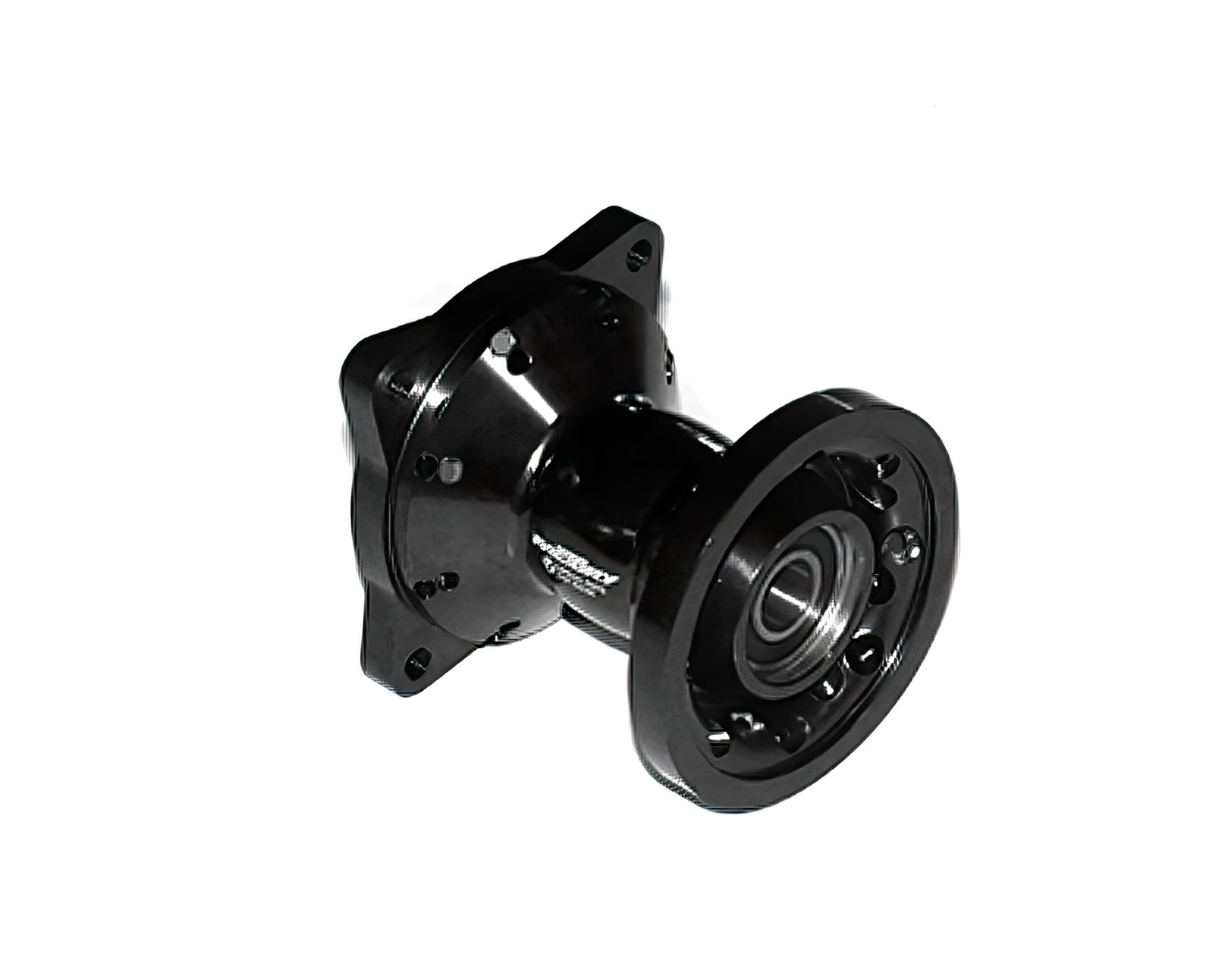YCF-110-0601-032/SI Mozzo ruota anteriore CNC YCF Pit Bike / Dirt Bike argenteo