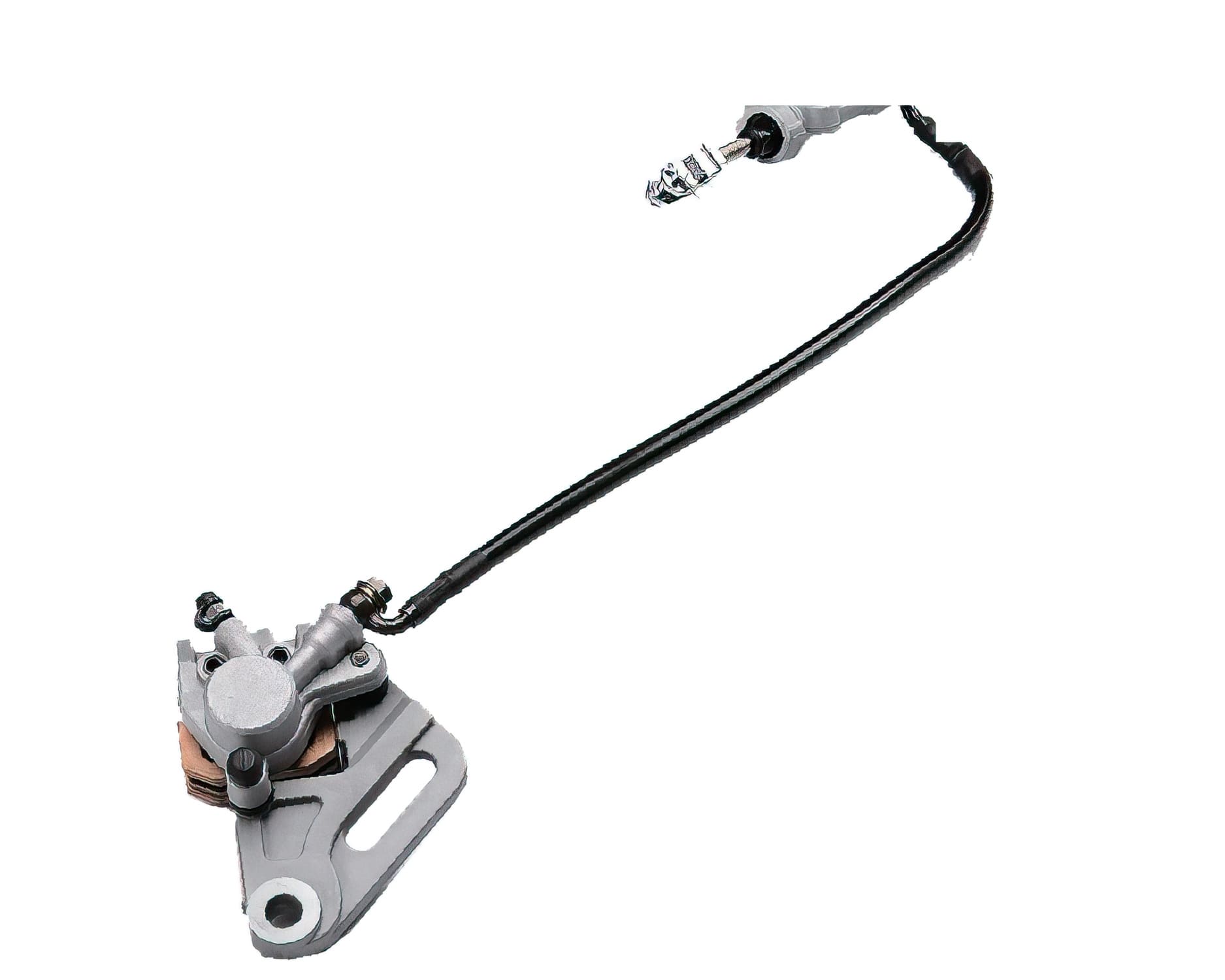 YCF-110-12012-28 Rear Brake Kit L. Pipe 505mm / Arm 460mm Pit Bike YCF Bigy 2017 - 2019