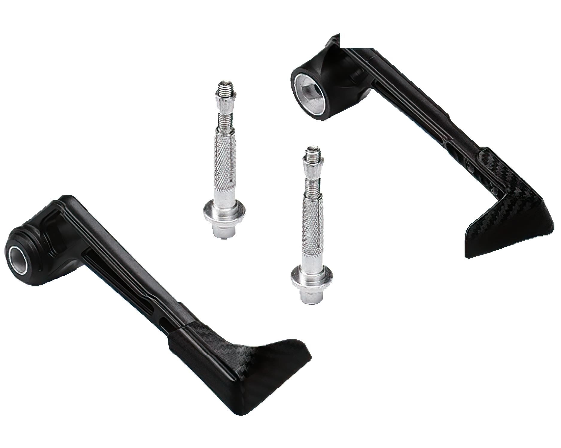YCF-110-14-072/BK Protezioni Leve tipo moto gp nero