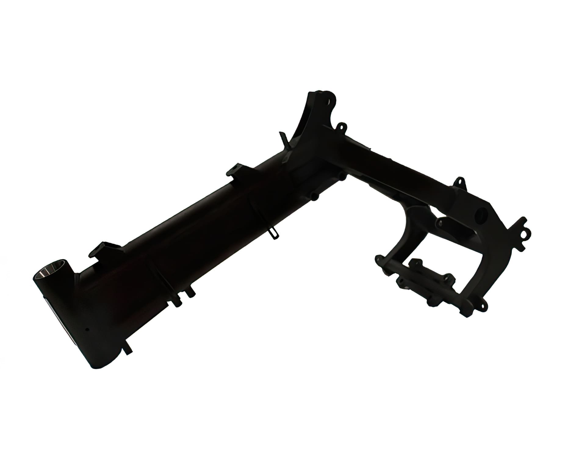 YCF-110-1601-05/BK Cadre chromoly nero per braccio osc. asse 15mm Pit Bike YCF Pilot F150 / SM150, COD: YCF-110-1601-05/BK
