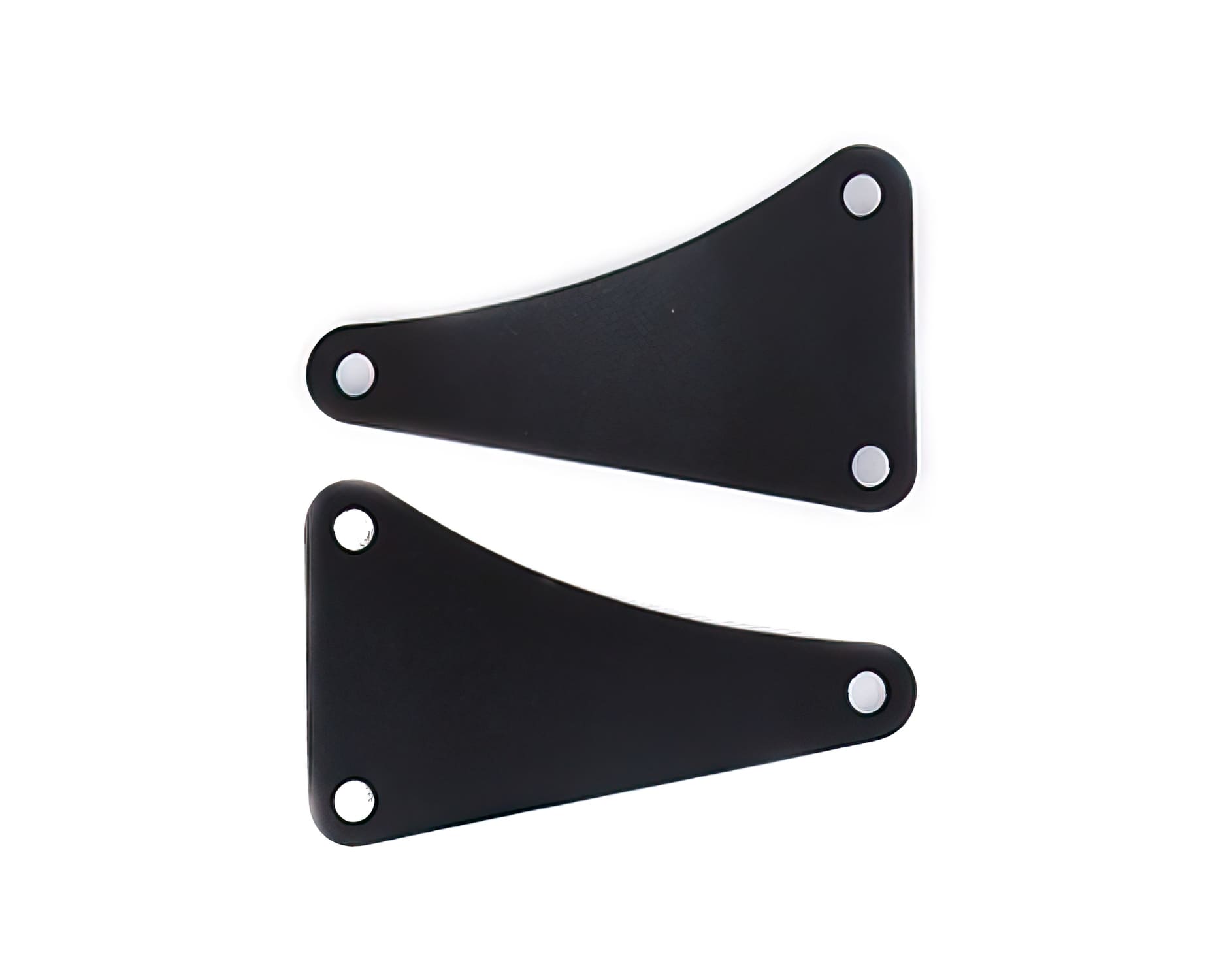 YCF-110-1622-02/BK Piastre fissaggio telaio L.105mm nero Pit Bike YCF Pilot 150 / SM 150 2014/2016