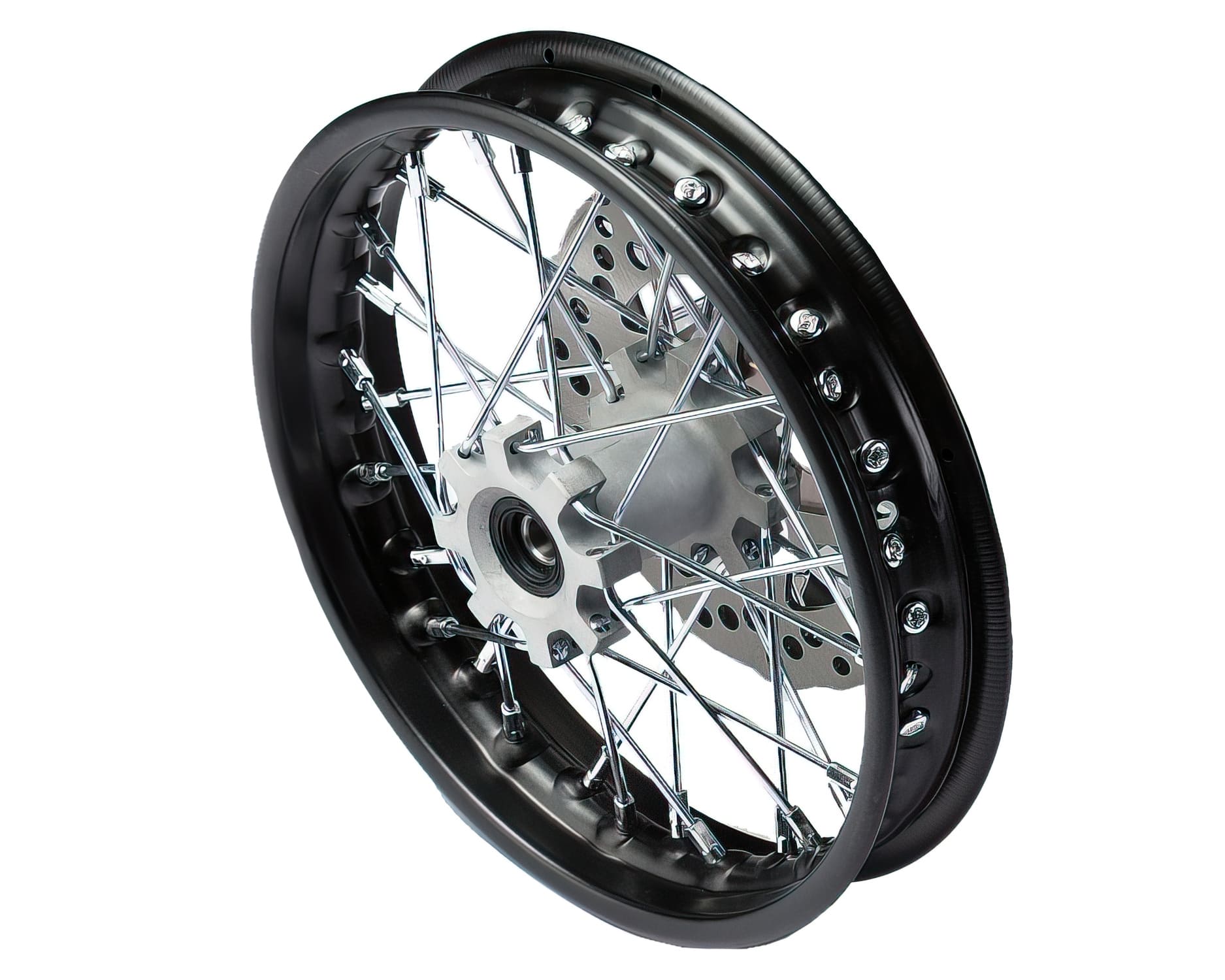 YCF-50-0611 Ruota anteriore con disco Pit Bike YCF50A, COD: YCF-50-0611
