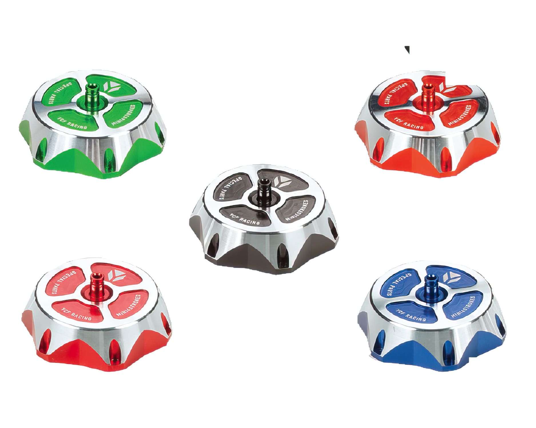 YCF-BOUCHONALU/SI Tappo Serbatoio CNC YCF Pit Bike / Dirt Bike argente, COD: YCF-BOUCHONALU/SI