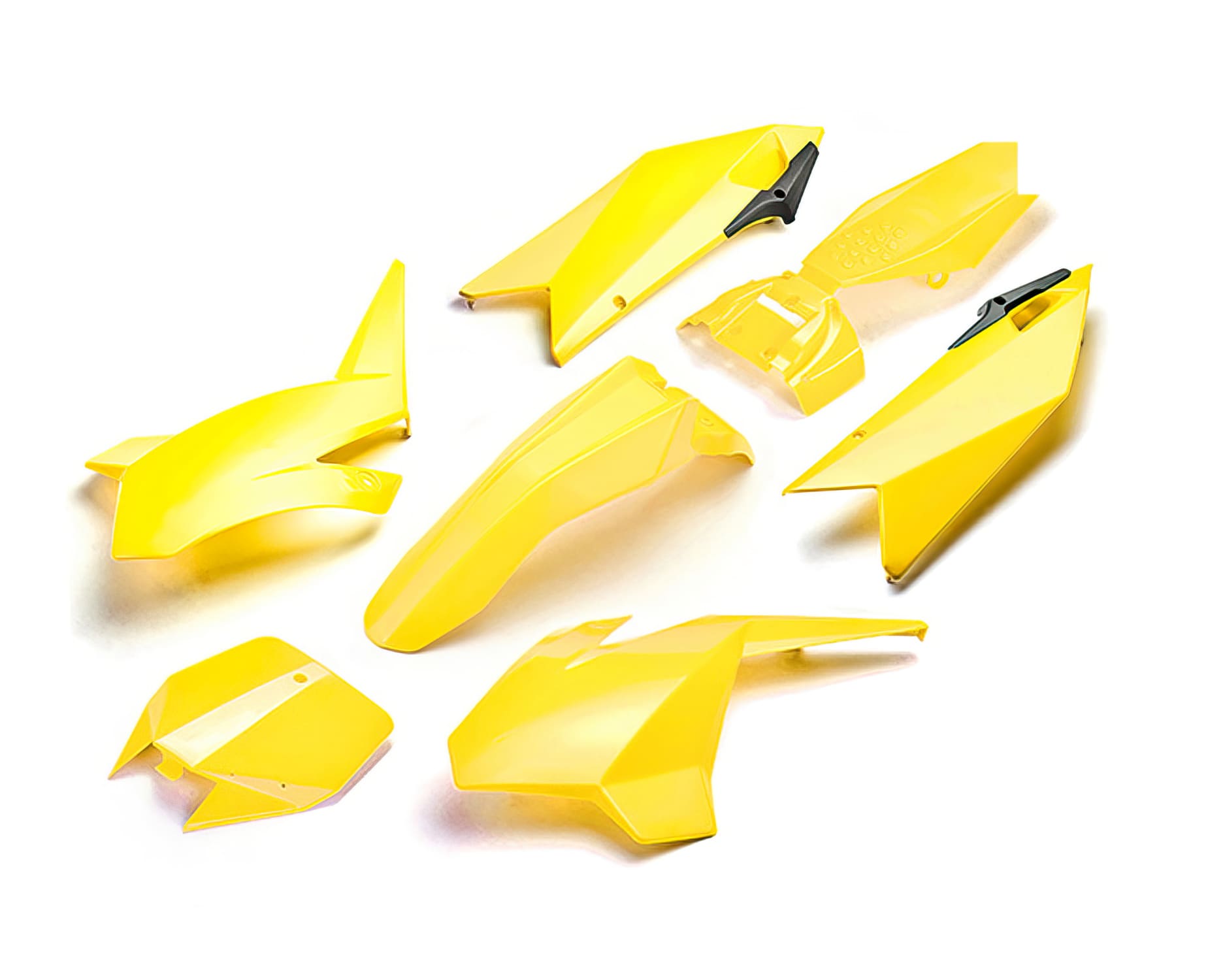 YCF-KPBIGY/YE Kit plastiche giallo Pit Bike YCF Bigy
