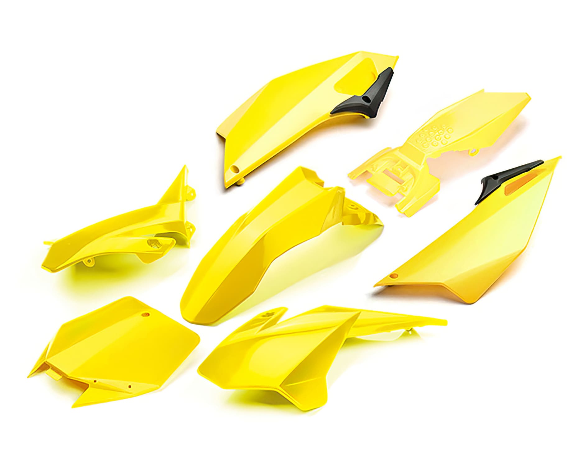 YCF-KPYCF-02/YE Kit plastiche giallo Pit Bike YCF Pilot 2016 - 2017, COD: YCF-KPYCF-02/YE