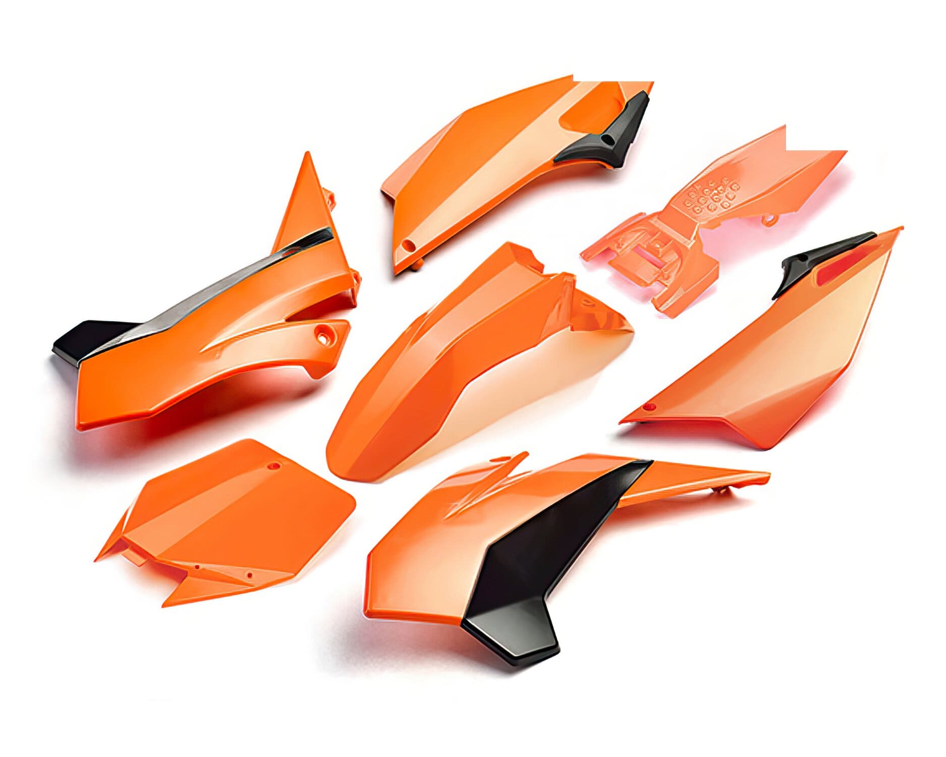 YCF-KPYCF-03/OR Kit plastiche arancione Pit Bike YCF Pilot dopo 2018 / Factory SP dopo 2017, COD: YCF-KPYCF-03/OR