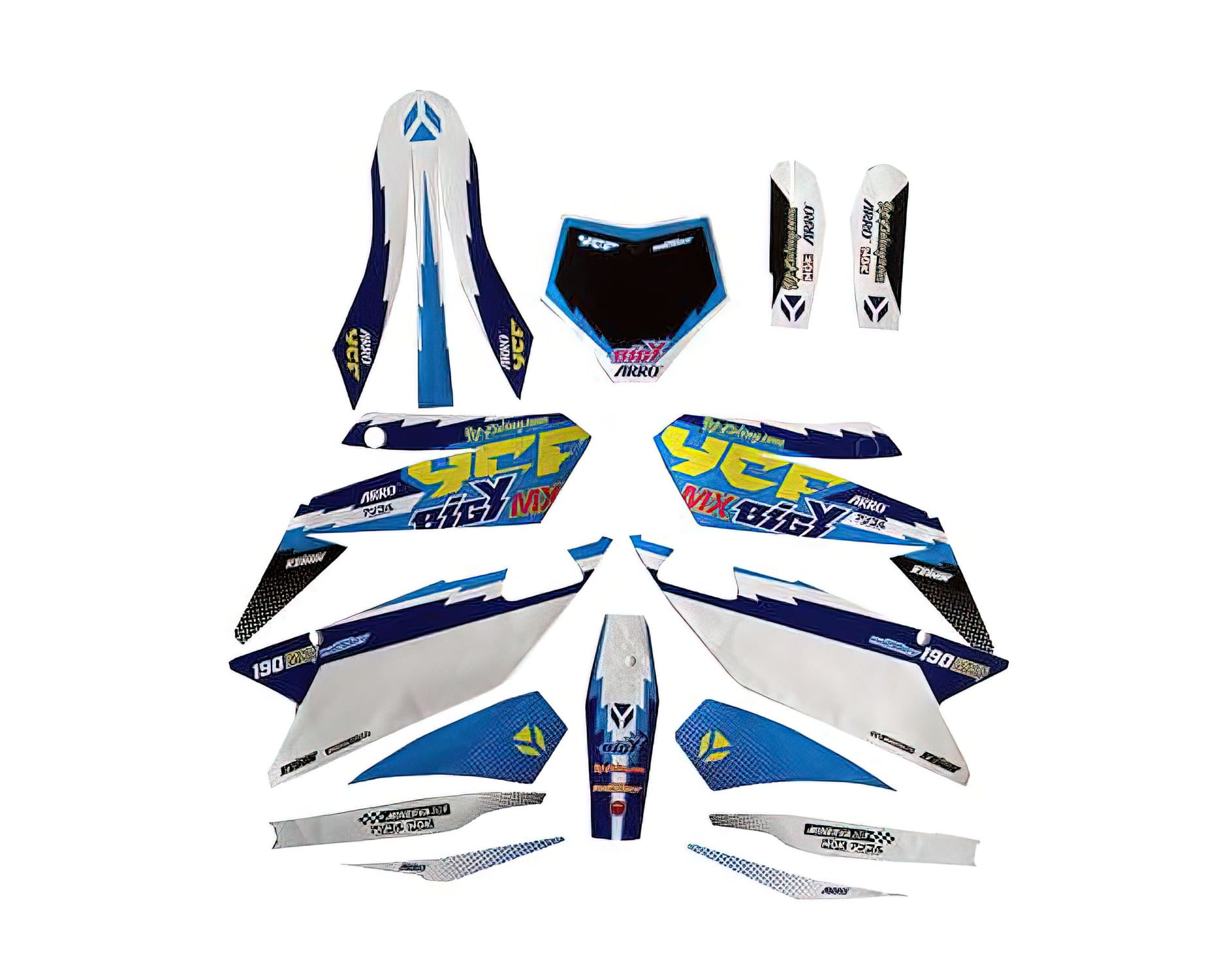 ZONG-KDBIGY190MX2018 Kit Deco Pit Bike YCF Bigy Zongshen 190cc MX 2018