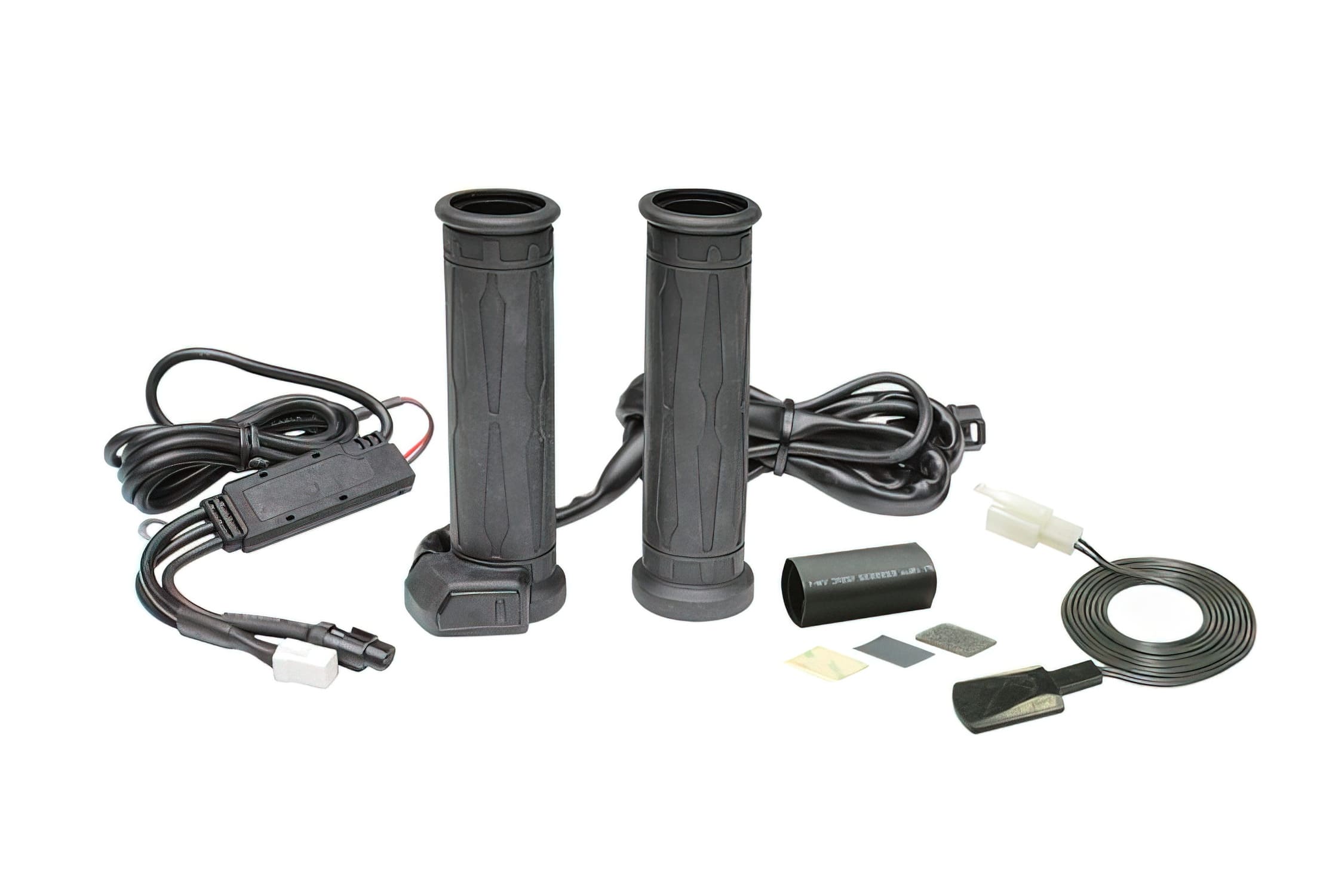 KO-AX0732I0 Koso Apollo Heated Grips 7/8" + 7/8" L=130mm with Thumb Heater ATV / Snowmobile