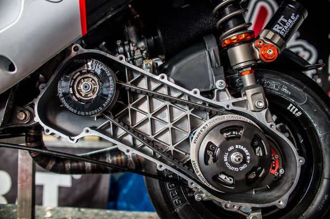 s6-5614005 cvt-kit oversize r/t, incluso correttore di coppia cinghia e variatore piaggio braccio corto, COD: S6-5614005