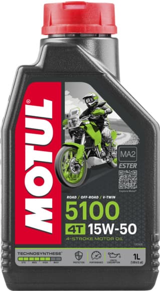 OMOT104080 Olio Motore 4T Motul 5100 15W-50 1L, COD: OMOT104080