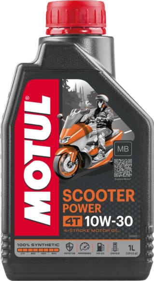 OMOT105936 Olio Motore 4T Motul Scooter Power 10W30 MB 1L, COD: OMOT105936