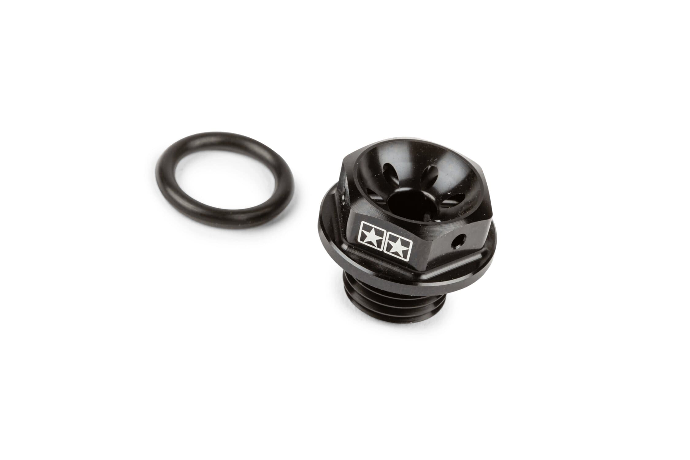 s6-ssp140/bk tappo olio motore stage6 minarelli orizzontale verticale nero anodizzato, COD: S6-SSP140/BK