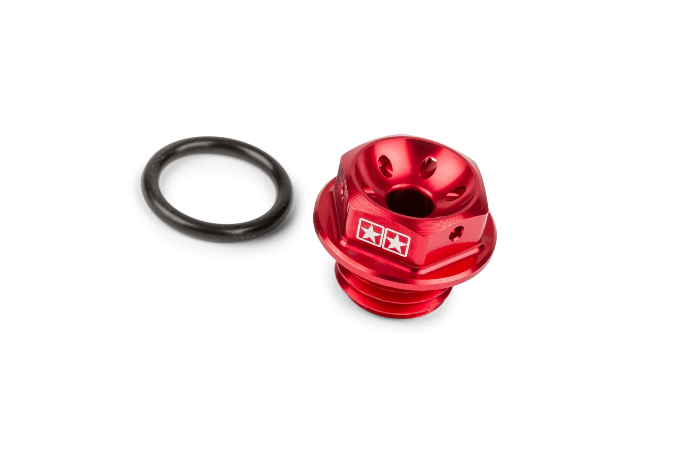 s6-ssp142/re tappo olio motore stage6 minarelli am6 rosso anodizzato, COD: S6-SSP142/RE
