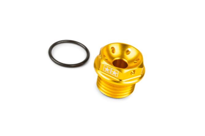 s6-ssp143/ye tappo olio motore stage6 derbi oro anodizzato