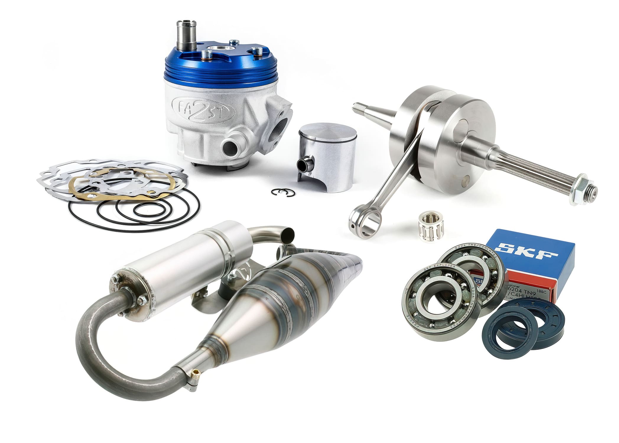 TFAST027/PACK1 Kit motore 2Fast 70cc Minarelli orizzontale, COD: TFAST027/PACK1