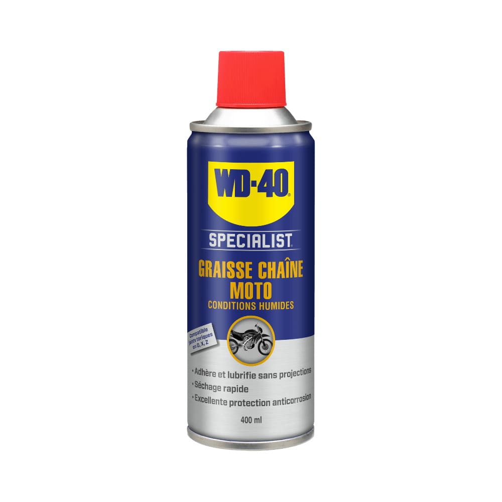 WD40-134053 LUbrificante Catena (condizioni umide) Moto WD-40 Specialist spray 400ml, COD: WD40-134053