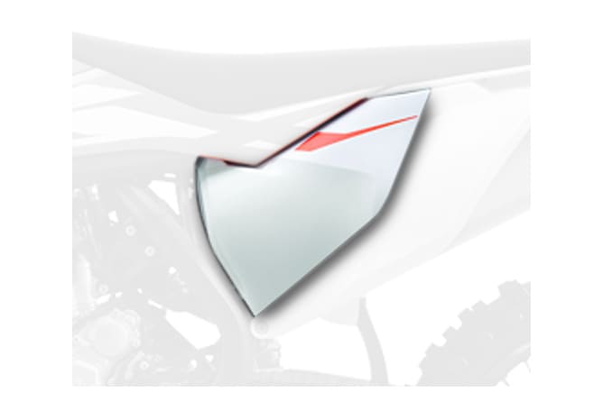 POL-90116 Coperchio Air Box Polisport bianco KTM SX 85, COD: POL-90116