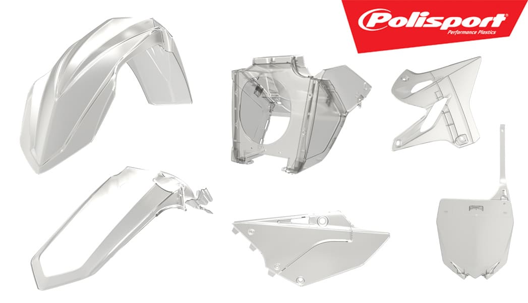 POL-8550100001 Kit Carena Polisport trasparente / Restyle Yamaha