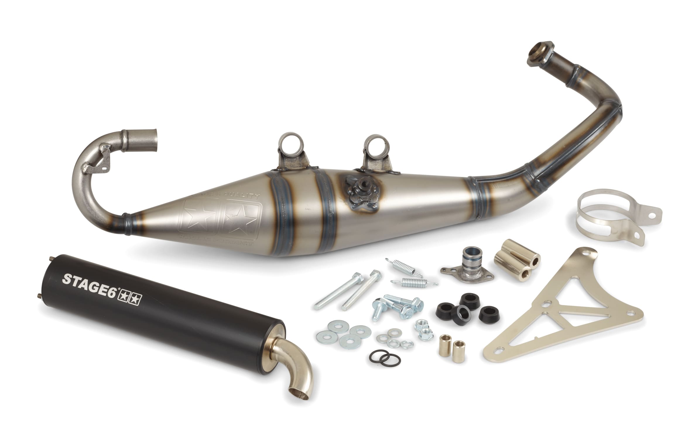 S6-7214043/PACK2 Stage6 70cc Streetrace cast iron engine kit Piaggio LC