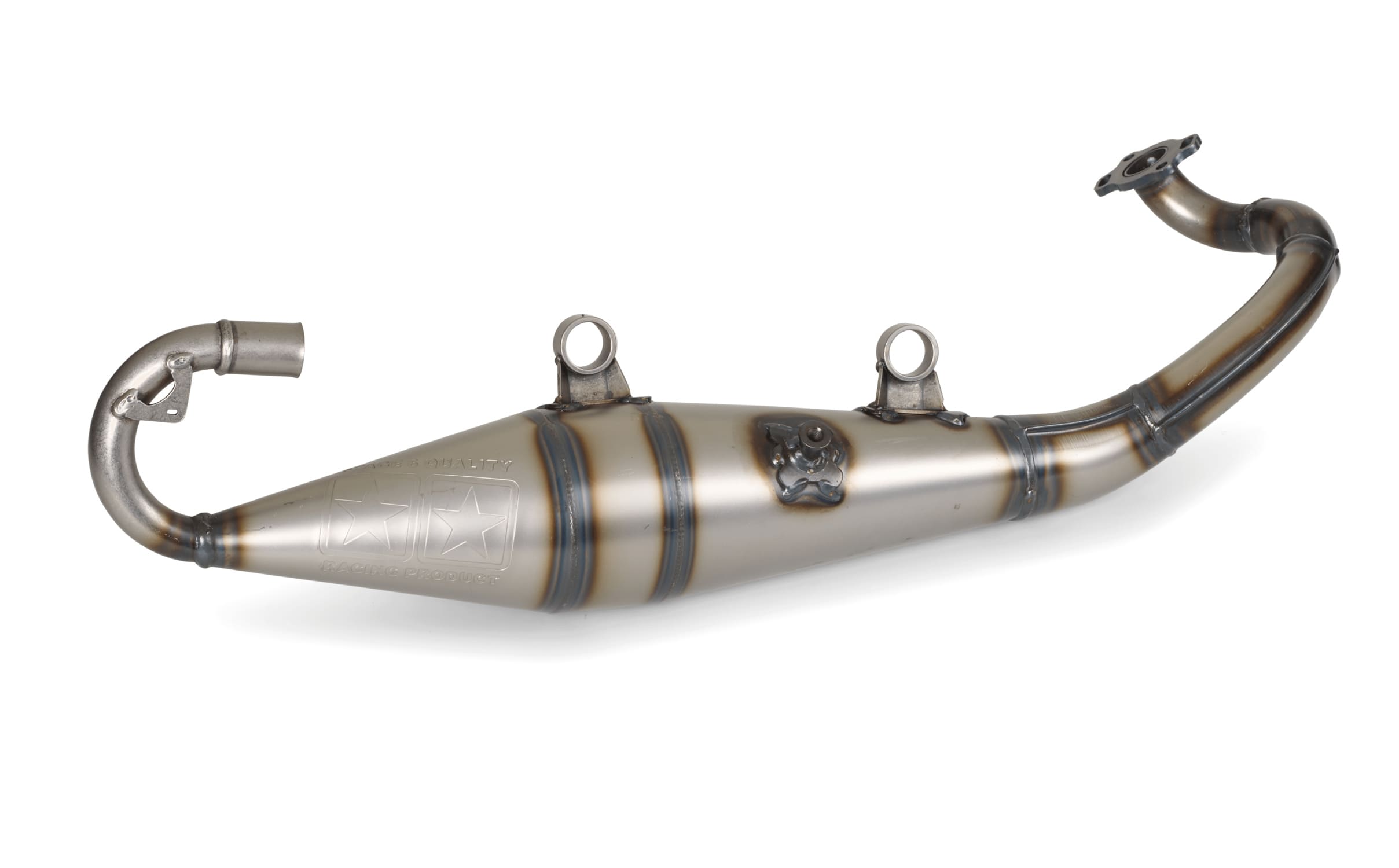 s6-9117804 Marmitta (senza silenziatore) Stage6 Pro Replica MK2 Peugeot orizzontale / Morini LC, COD: s6-9117804