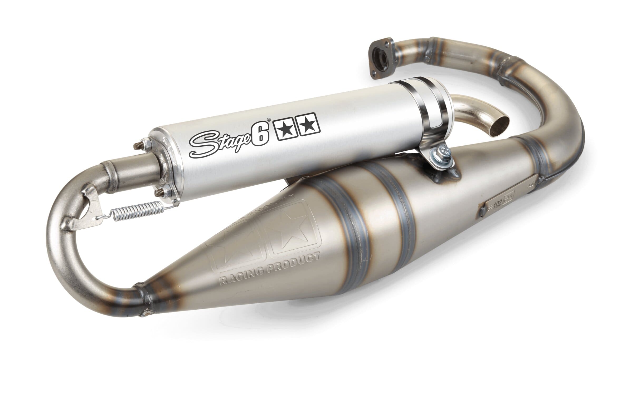 s6-9116804/al marmitta stage6 pro replica mk2 alu minarelli verticale, COD: S6-9116804/AL