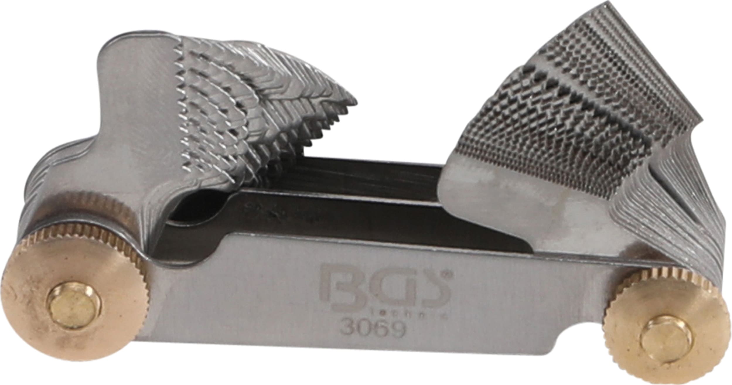 BGS3069 Calibro a passo di vite doppio BGS 52 lame metrico 0,25 - 6,0 mm, Whitworth 4G - 62G, COD: BGS3069