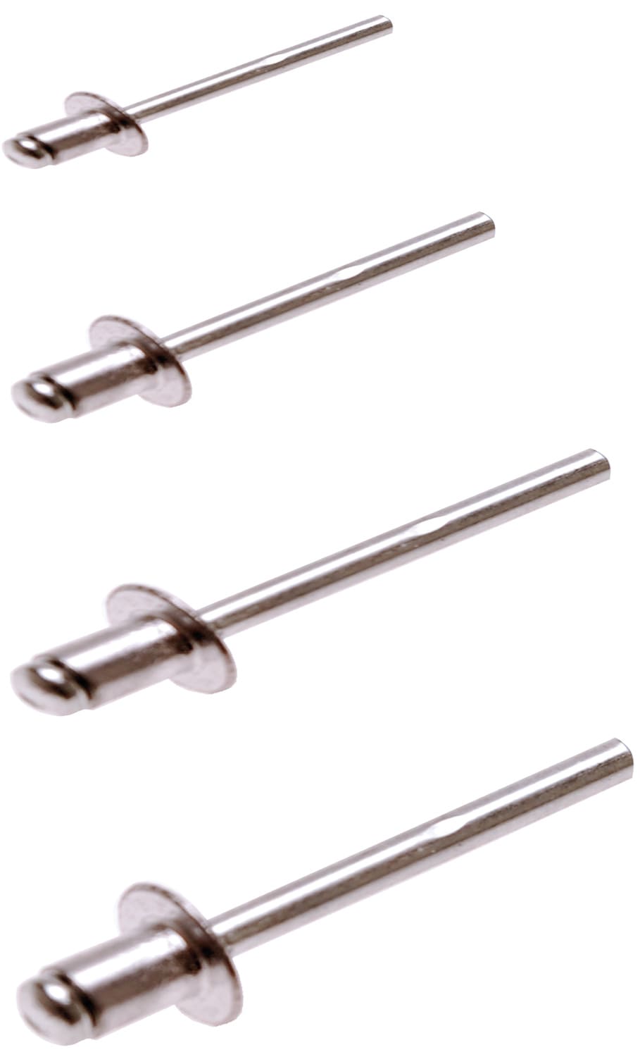 BGS8058 Set rivetti ciechi BGS alluminio Ø 2,4 - 4,8 mm 400 pz.