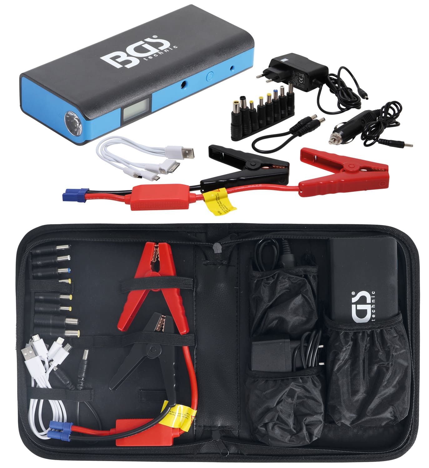 BGS9190 Jump Starter multifunzione BGS 10.800 mAh, COD: BGS9190