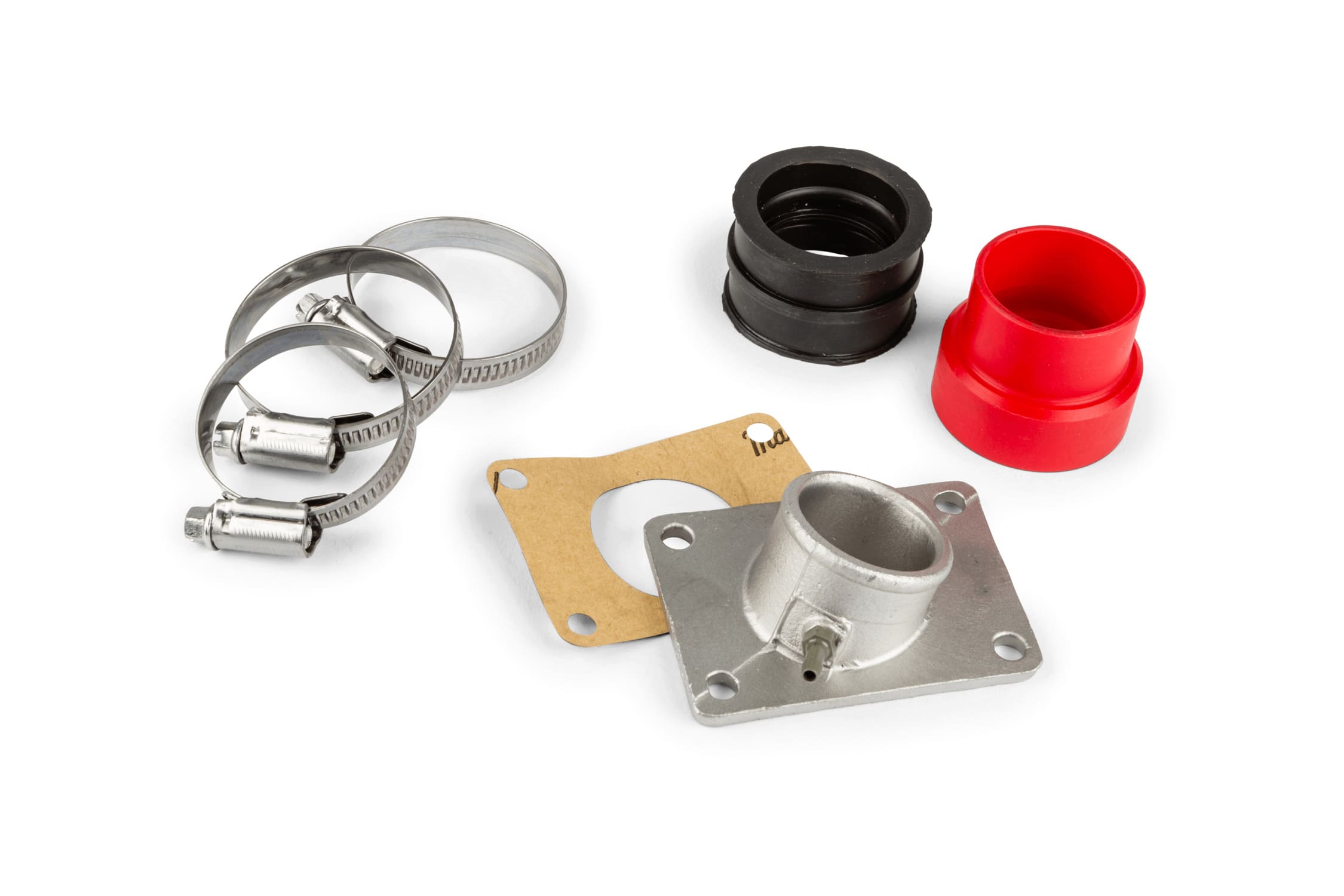 BAR-TUB-09 Collettore Aspirazione Barikit 24-28mm Derbi Euro2 / Euro3, girevole, COD: BAR-TUB-09