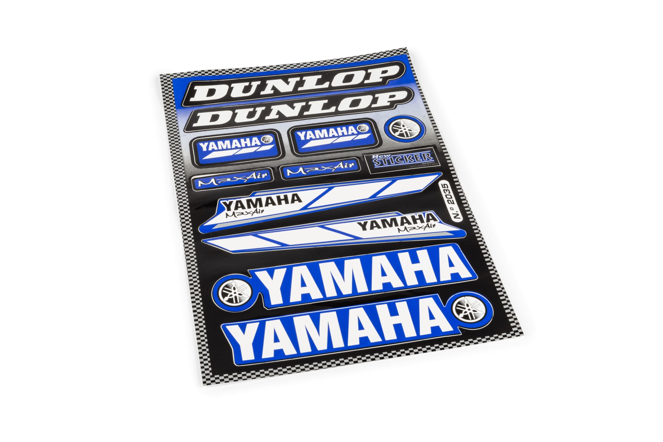 STICK-982035 Foglio Adesivi Yamaha / Dunlop 33x22cm, COD: STICK-982035