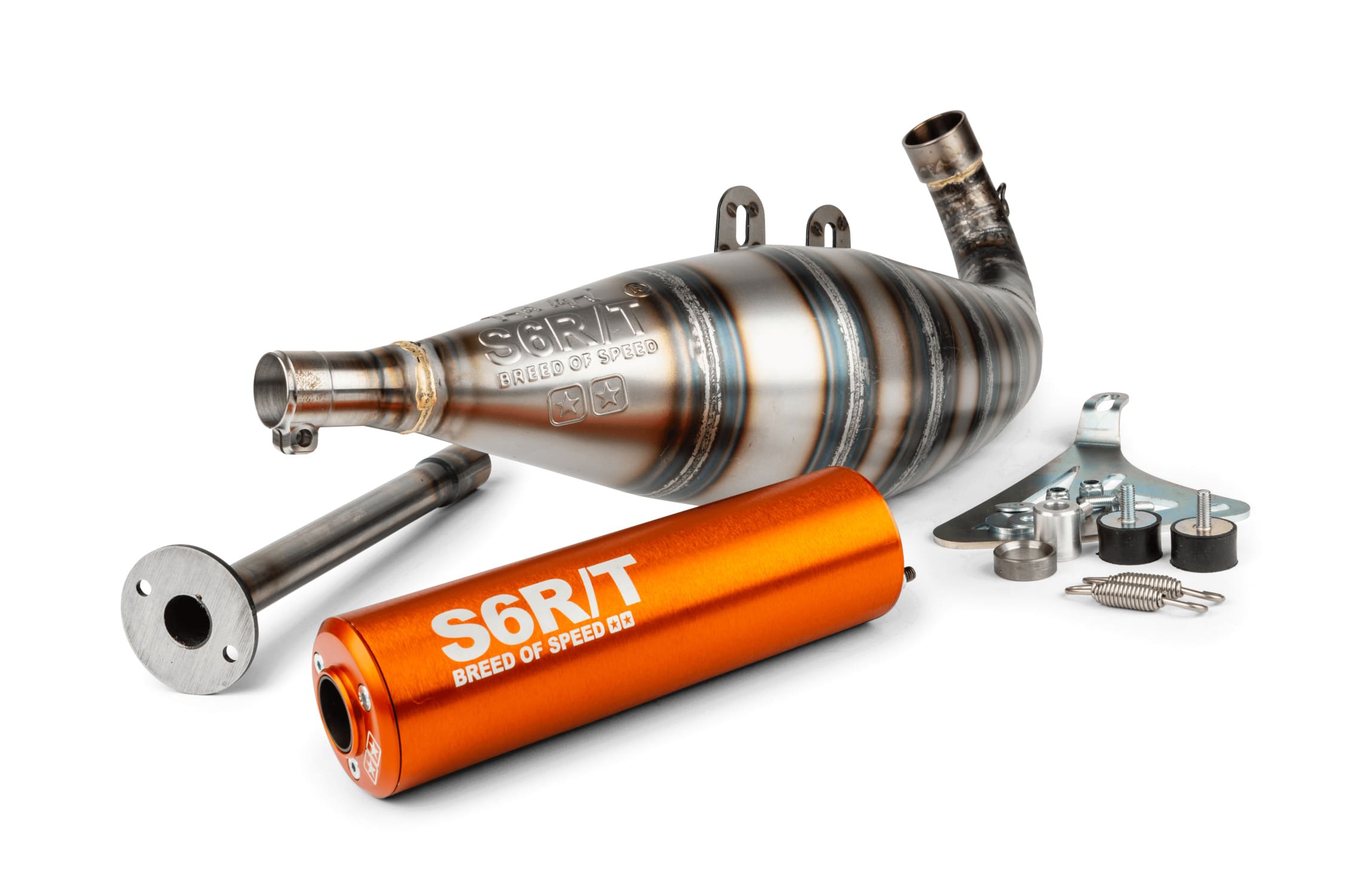S6-9616621/OR Marmitta Stage6 R/T FL 100cc Drag Race Arancio, COD: S6-9616621/OR