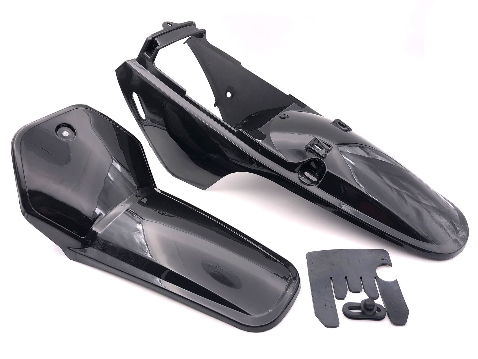 A366201E 2-piece black fairing kit Yamaha PW80