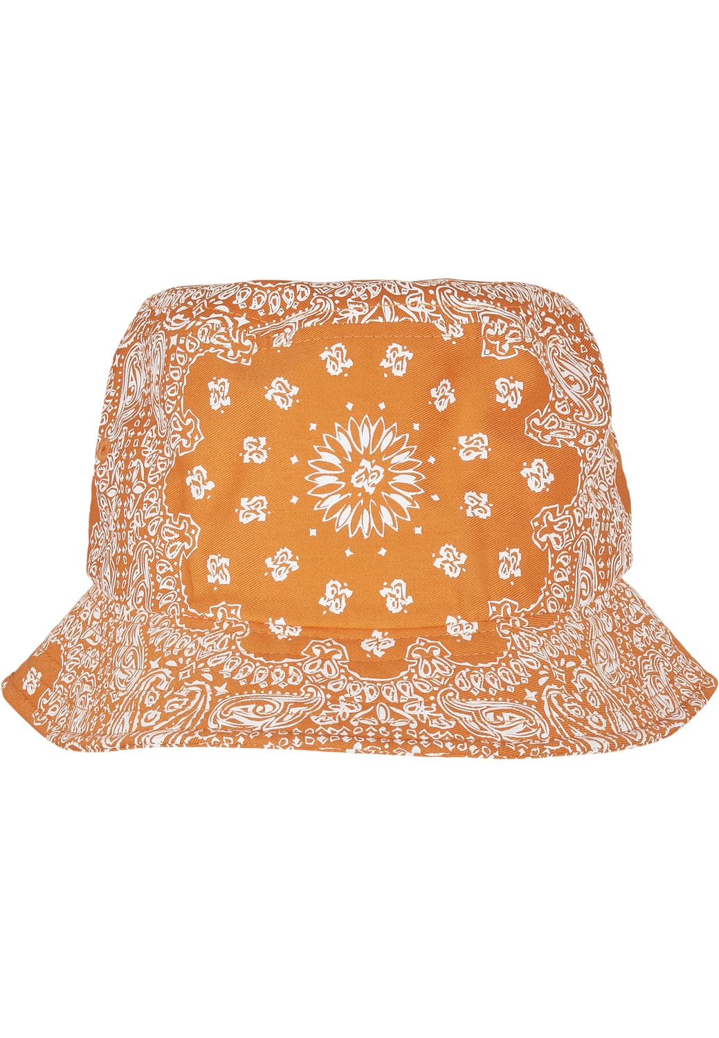 FF-5003BP-00180-0050 Cappello pescatore Bandana Print Flexfit arancione